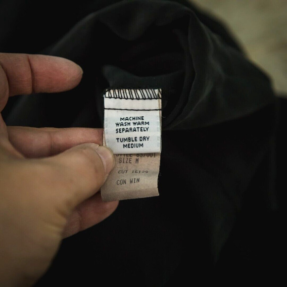 Cut Loose Size Medium M Black Crew Neck Long Sleeve Boxy Artsy Lagenlook Top - Picture 5 of 7